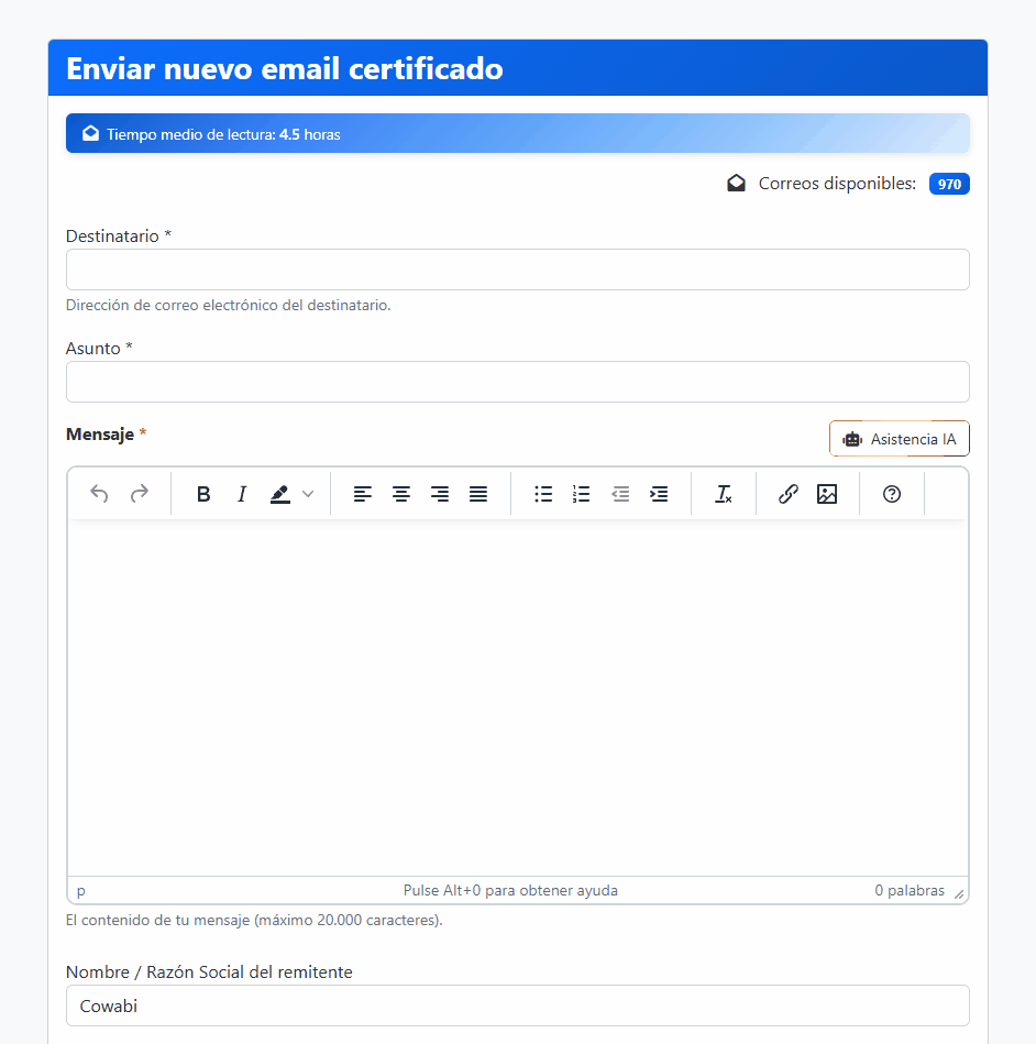 Demo del Asistente IA